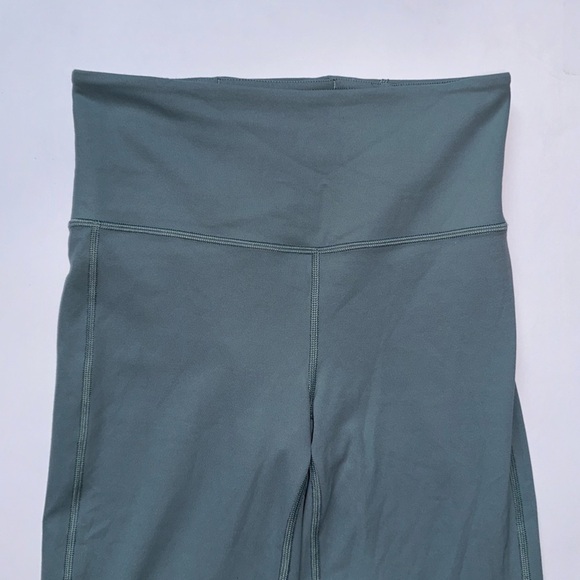 Athleta Elation Ultra Flare Stretchy Yoga Athleisure Pants in Minimalist Gray XS - Picture 5 of 12